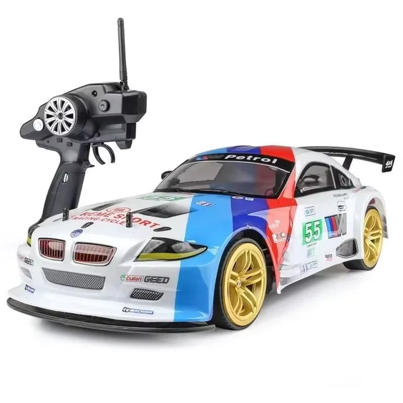 1:10 4Wd 70Km/H RC Drift Car Drifting Wheels Anti-Collision Off-Road High Speed Cars off Road 4×4 Toys Car with Battery